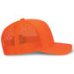 Pacific Headwear Trucker Snapback Cap - Blaze Orange