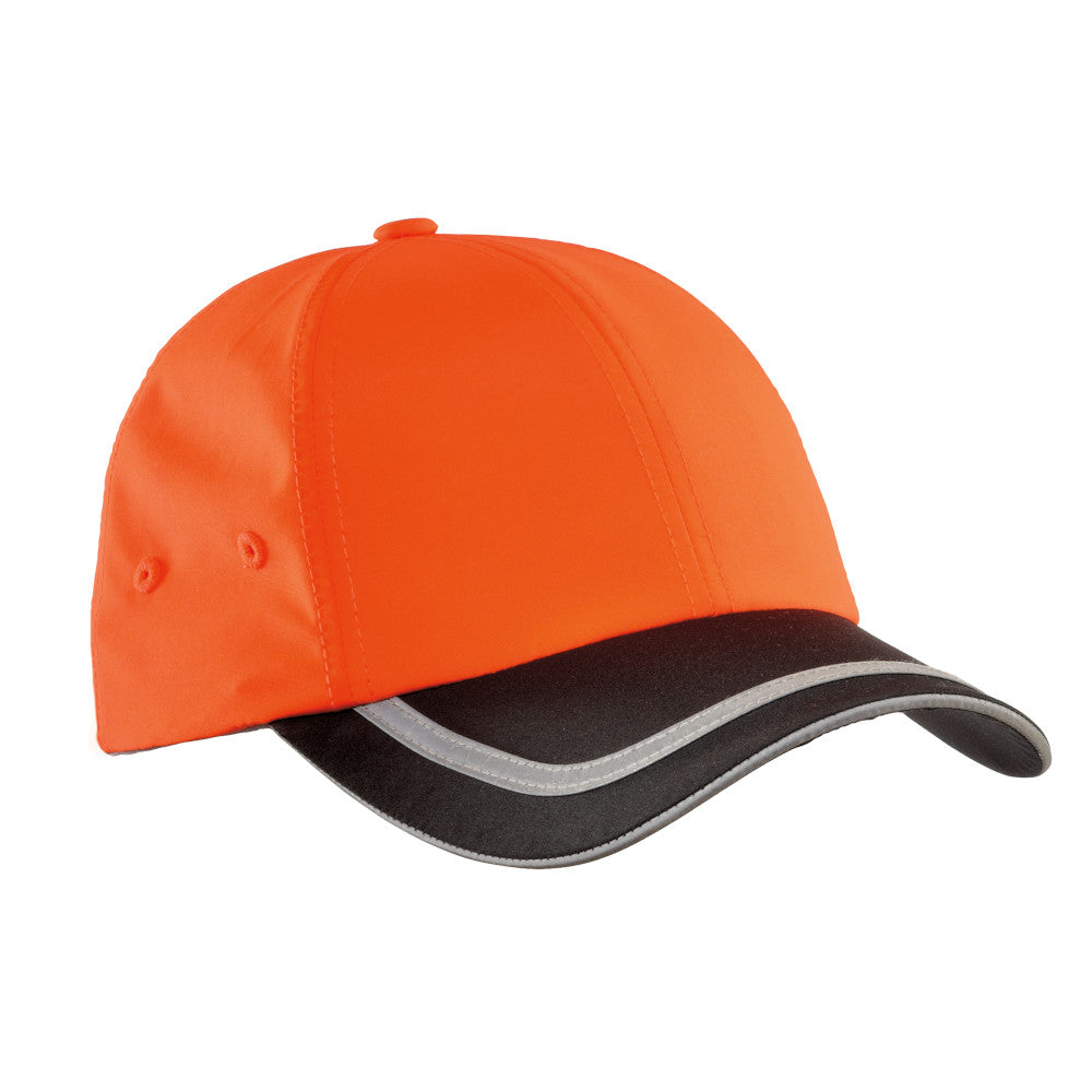 Port Authority® Enhanced Visibility Cap - Safety Orange / Black