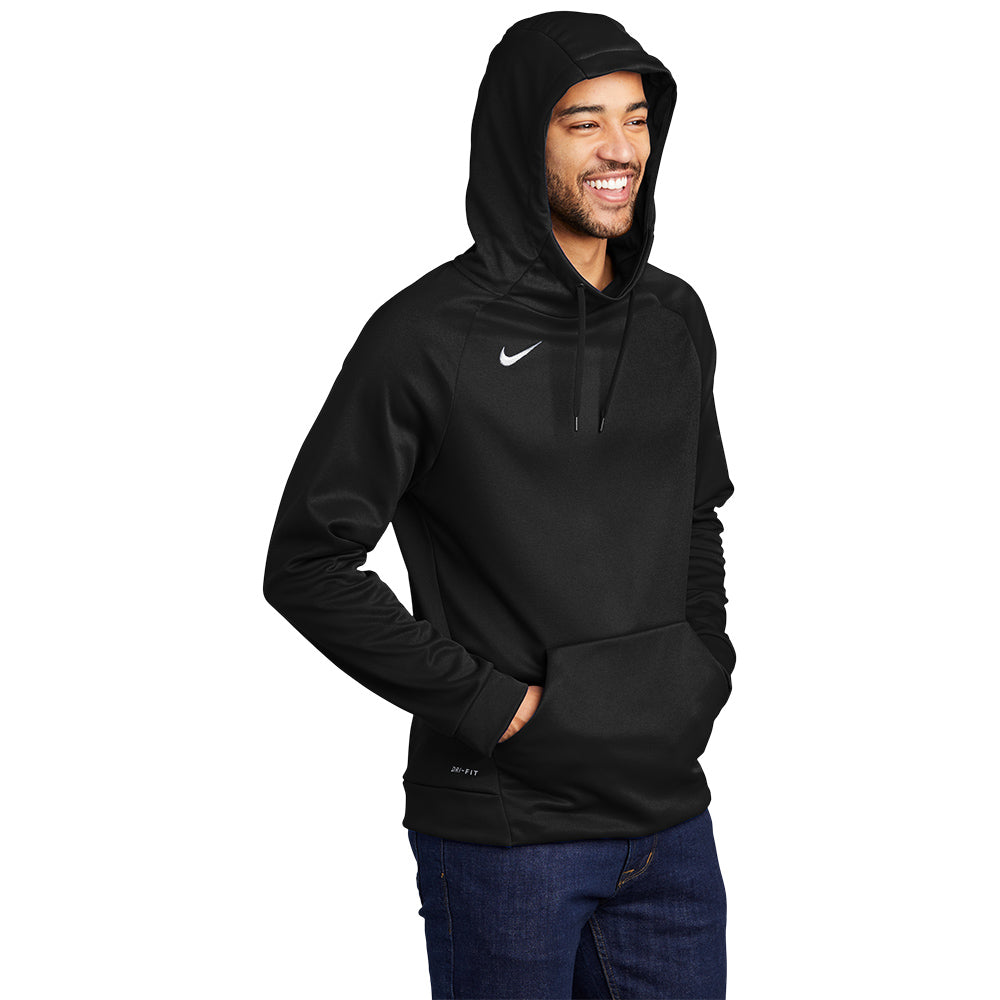 Nike Therma-FIT Pullover Fleece Hoodie - Team Black