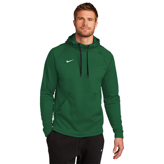 Nike Therma-FIT Pullover Fleece Hoodie - Team Dark Green