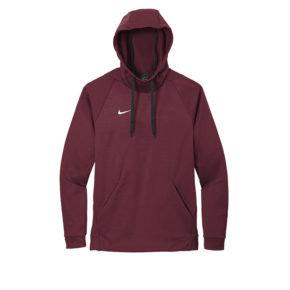 Nike Therma-FIT Pullover Fleece Hoodie - Team Dark Maroon