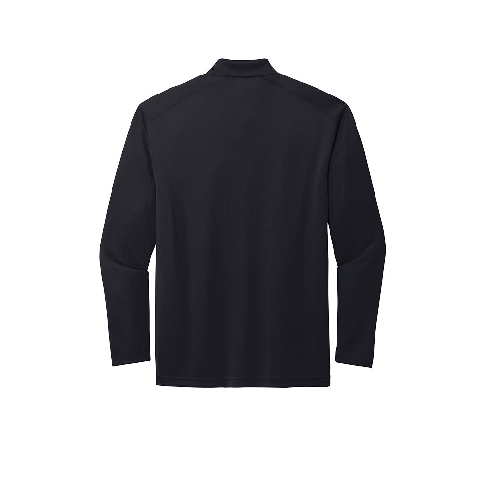 CornerStone® Select Lightweight Snag-Proof Long Sleeve Polo - Dark Navy