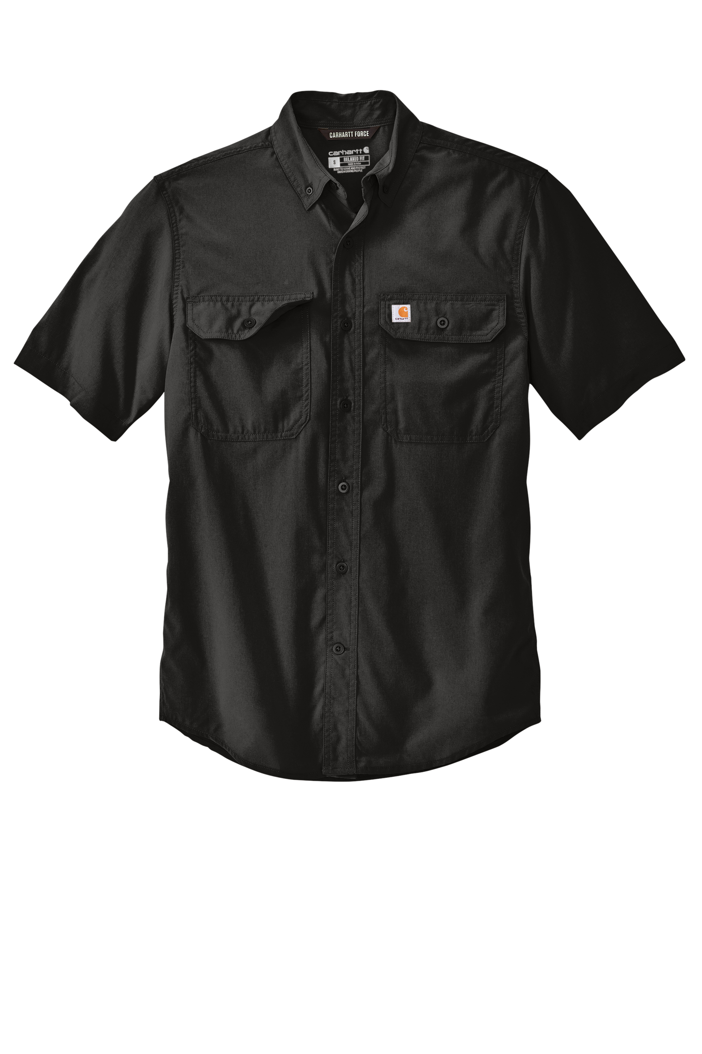 Carhartt Force® Solid Short Sleeve Shirt - Black