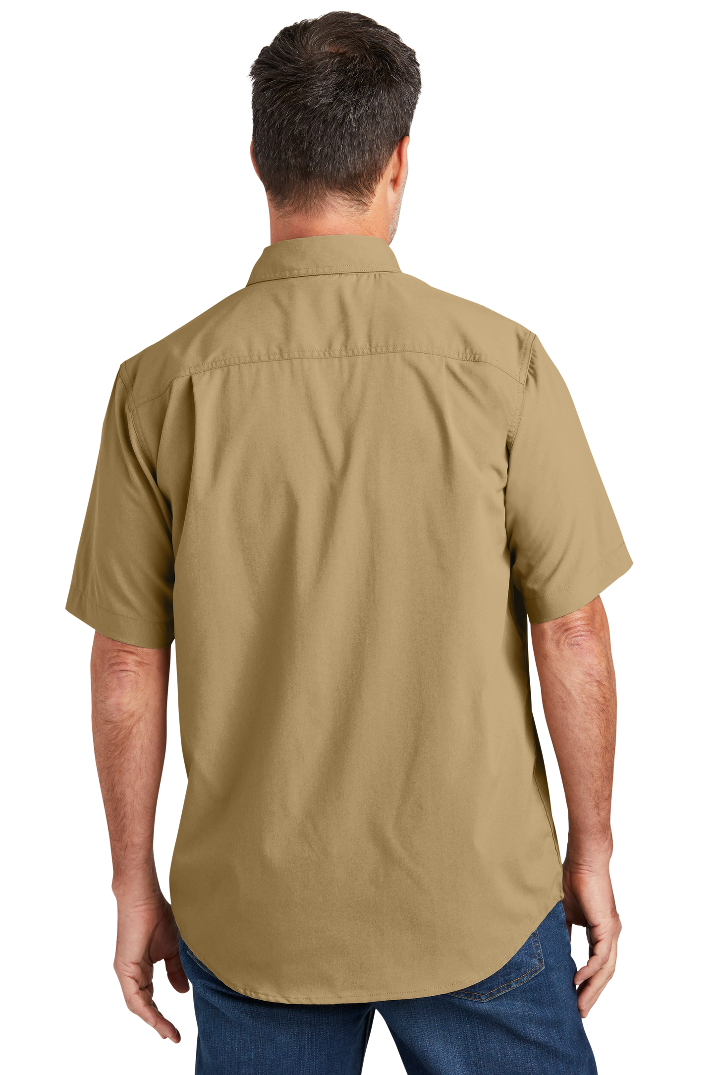 Carhartt Force® Solid Short Sleeve Shirt - Dark Khaki