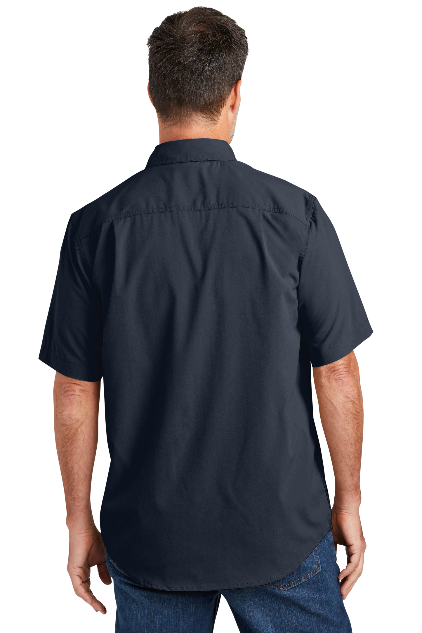 Carhartt Force® Solid Short Sleeve Shirt - Navy