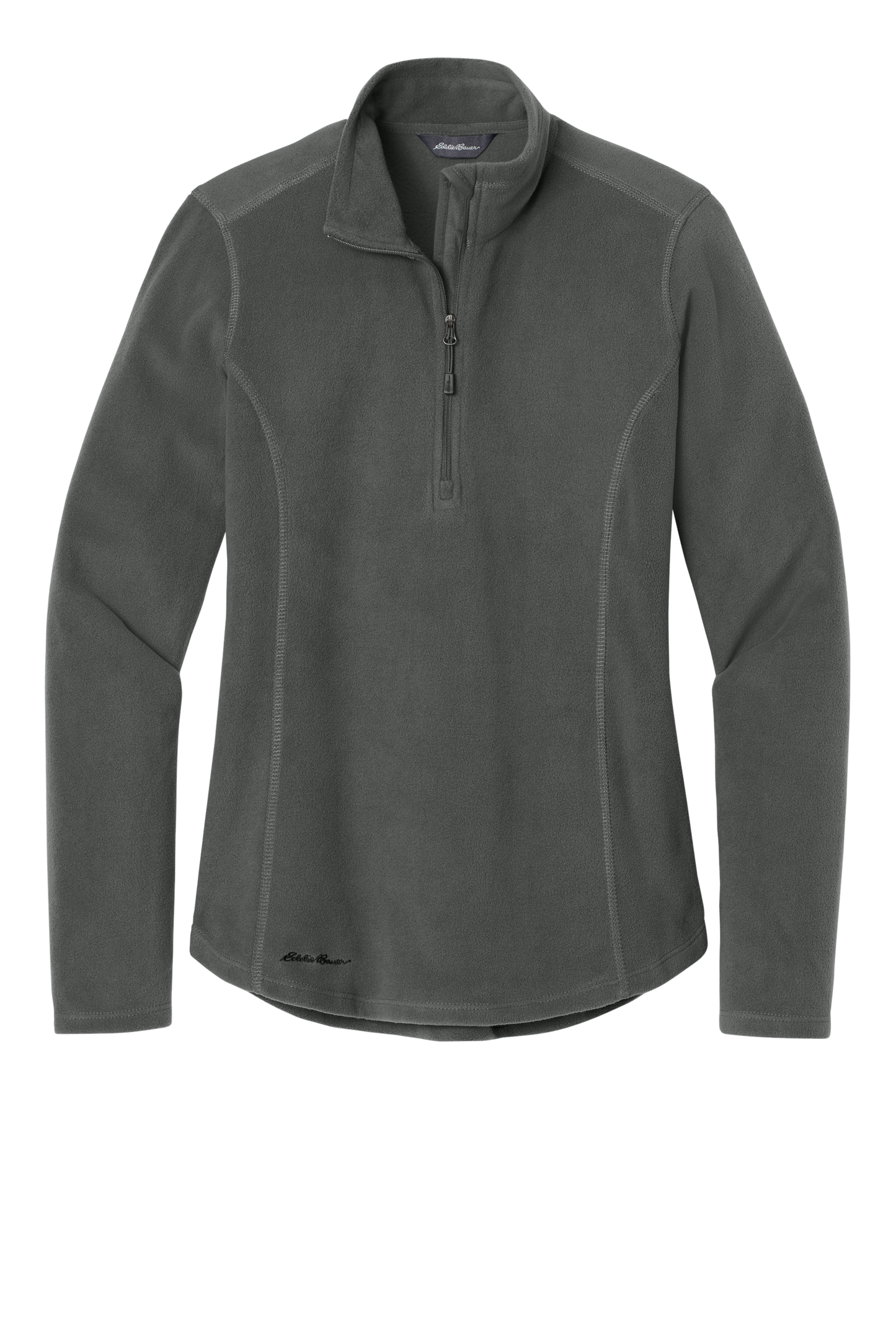 Eddie Bauer® Women's 1/2-Zip Microfleece Jacket - Grey Steel