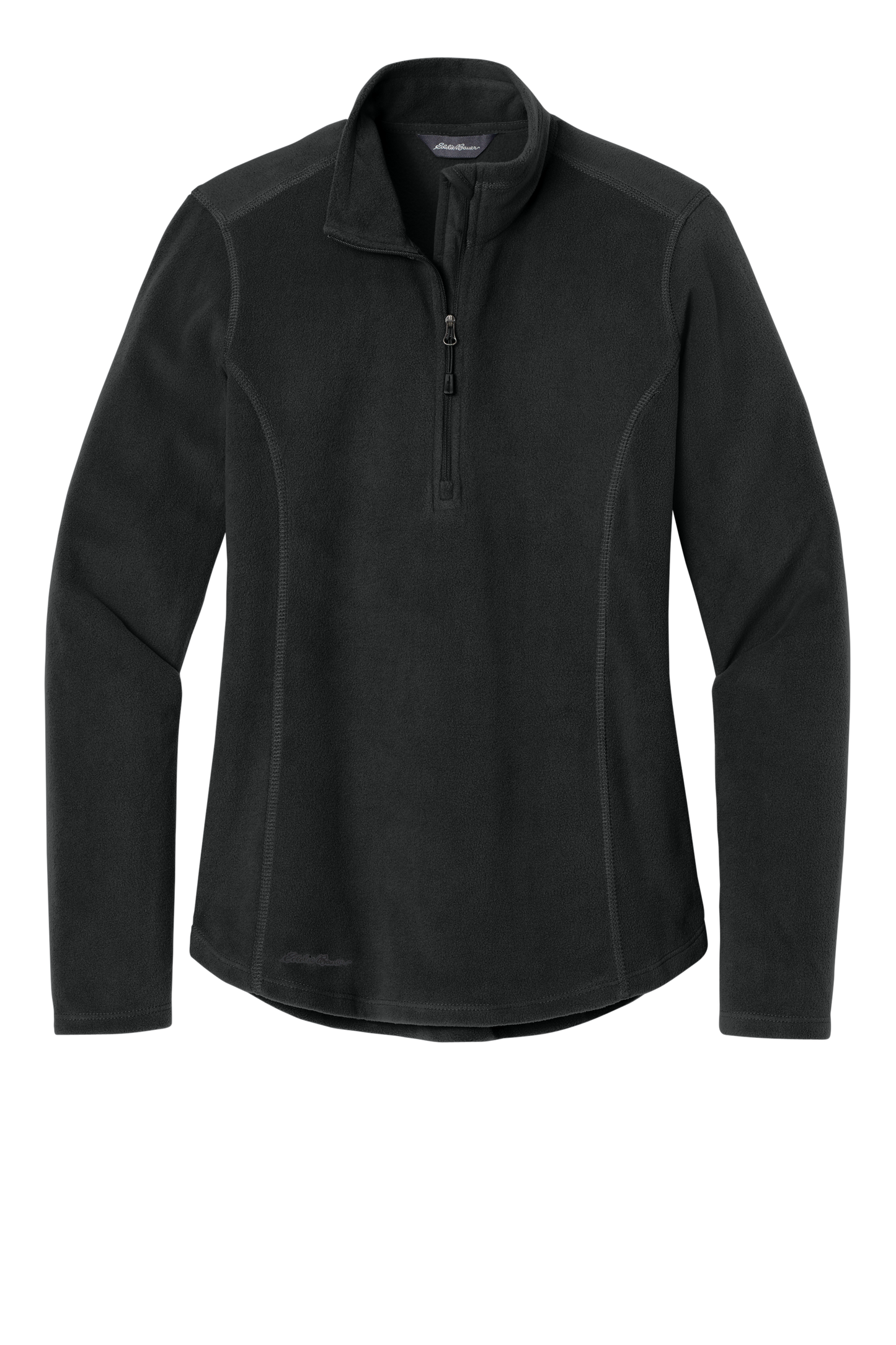 Eddie Bauer® Women's 1/2-Zip Microfleece Jacket - Black