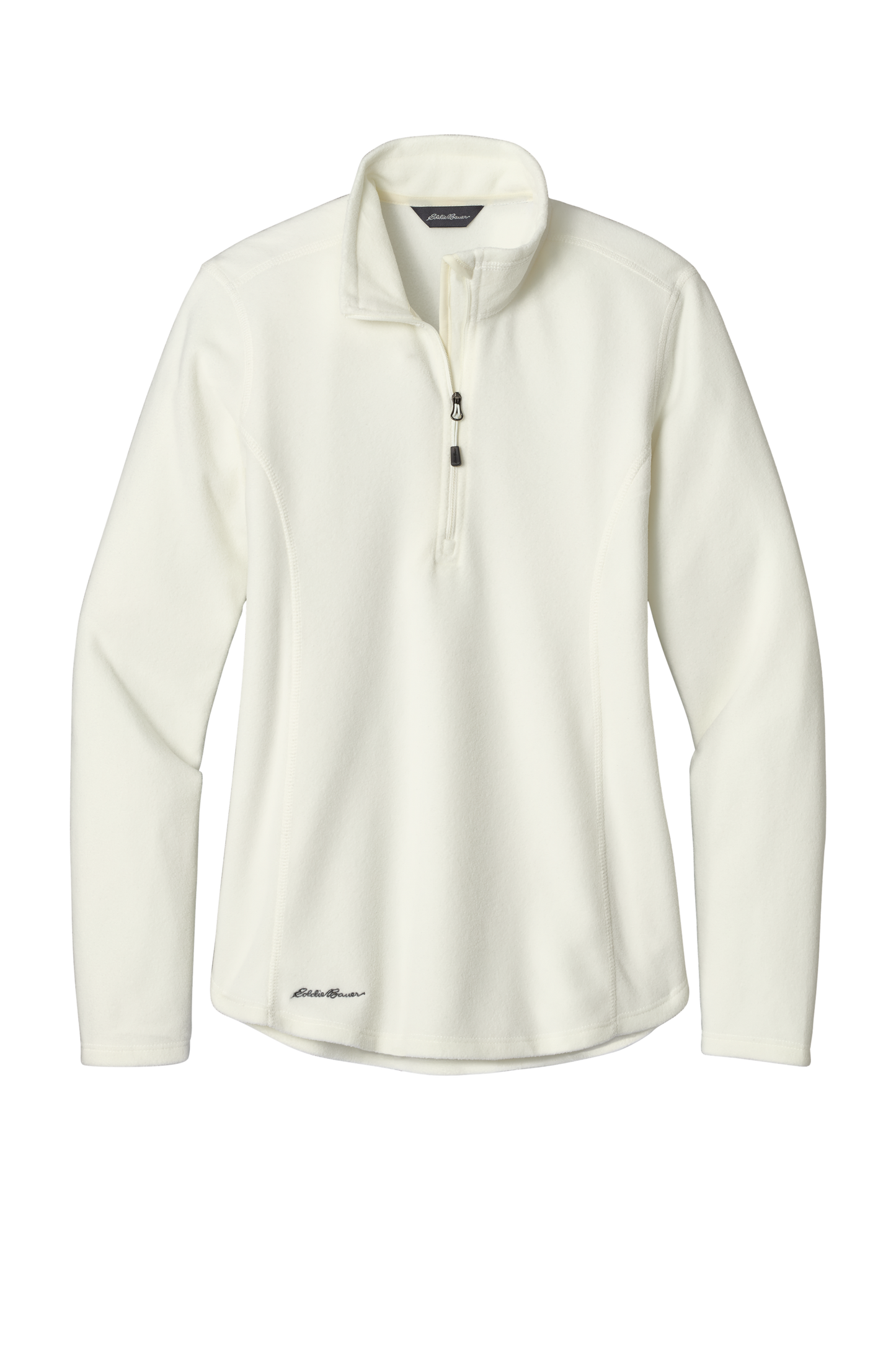 Eddie Bauer® Women's 1/2-Zip Microfleece Jacket - Ivory