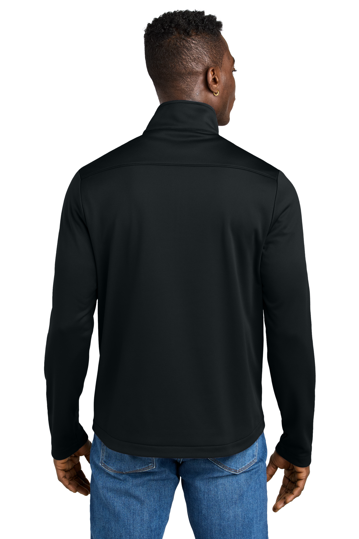 Eddie Bauer® Smooth Mid Layer Fleece 1/2-Zip - Black