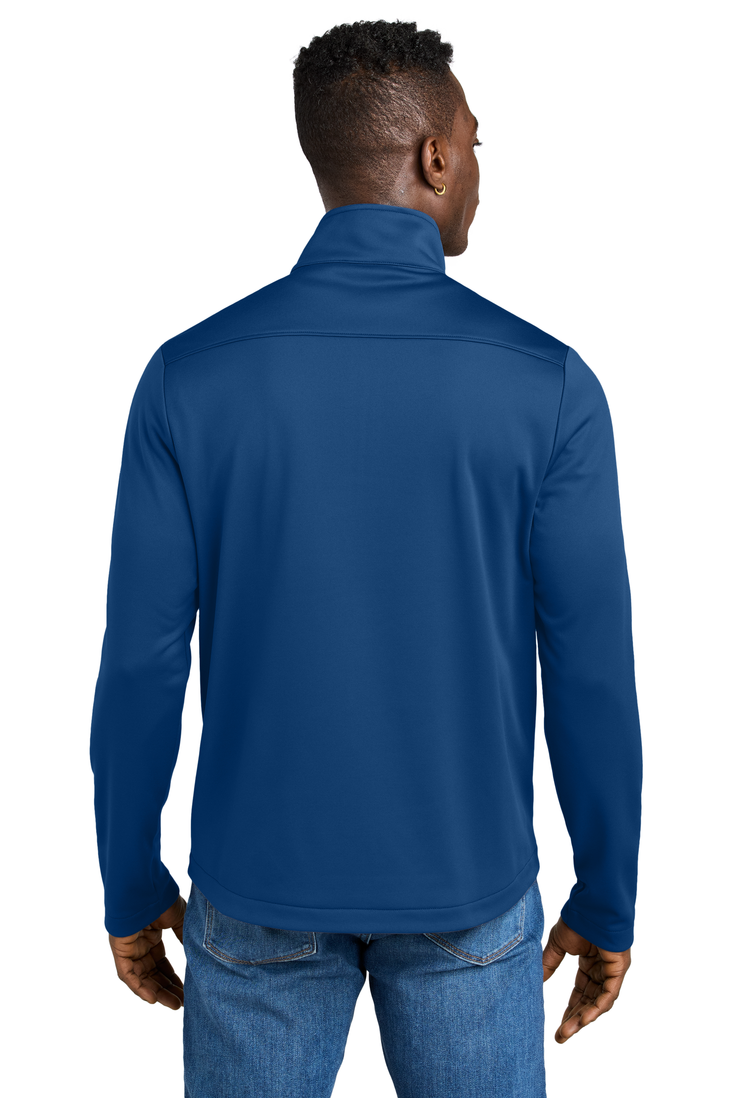 Eddie Bauer® Smooth Mid Layer Fleece 1/2-Zip - Cobalt Blue