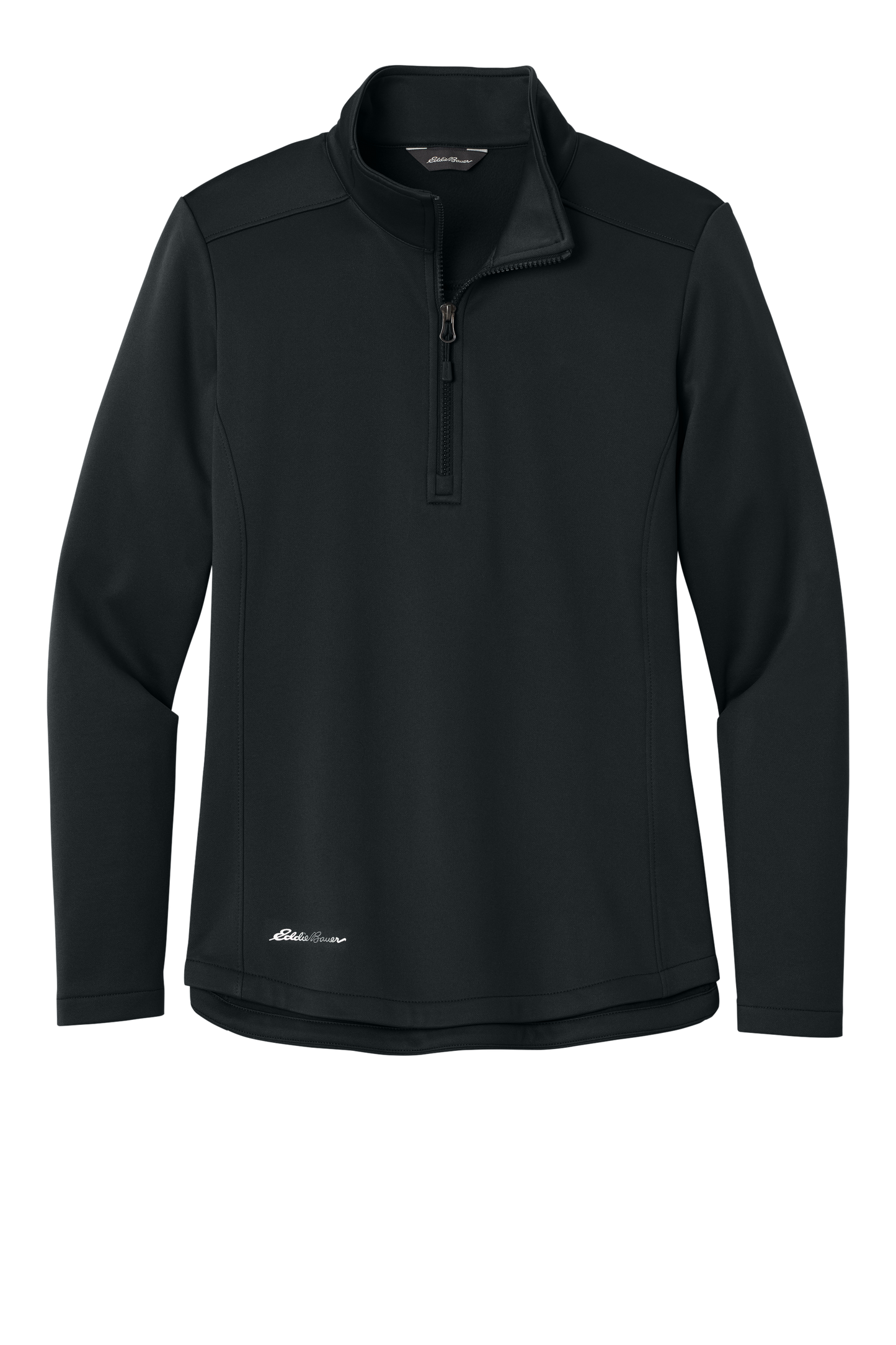 Eddie Bauer® Women’s Smooth Mid Layer Fleece 1/2-Zip - Black