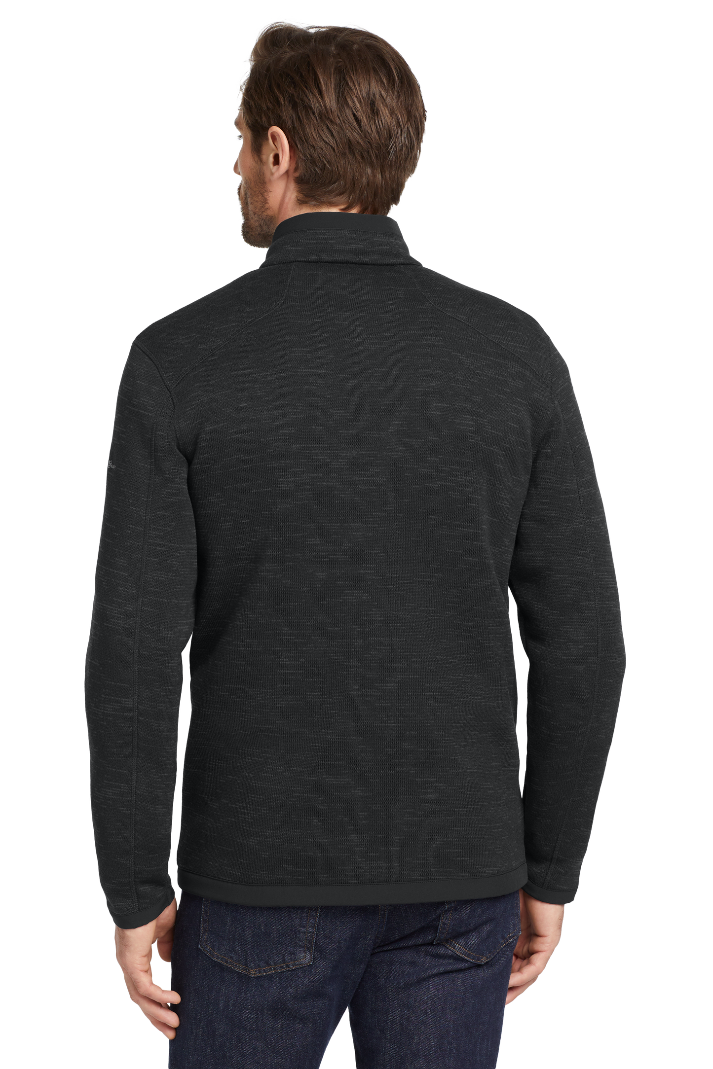 Eddie Bauer ® Sweater Fleece Full-Zip - Black