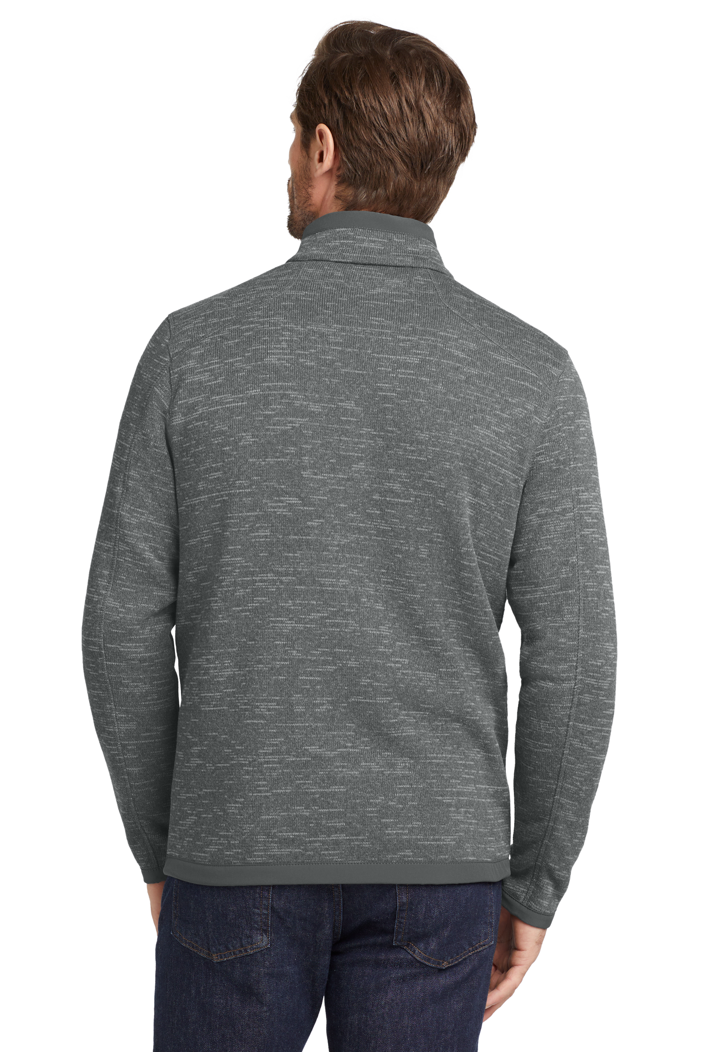 Eddie Bauer ® Sweater Fleece Full-Zip - Dark Grey Heather