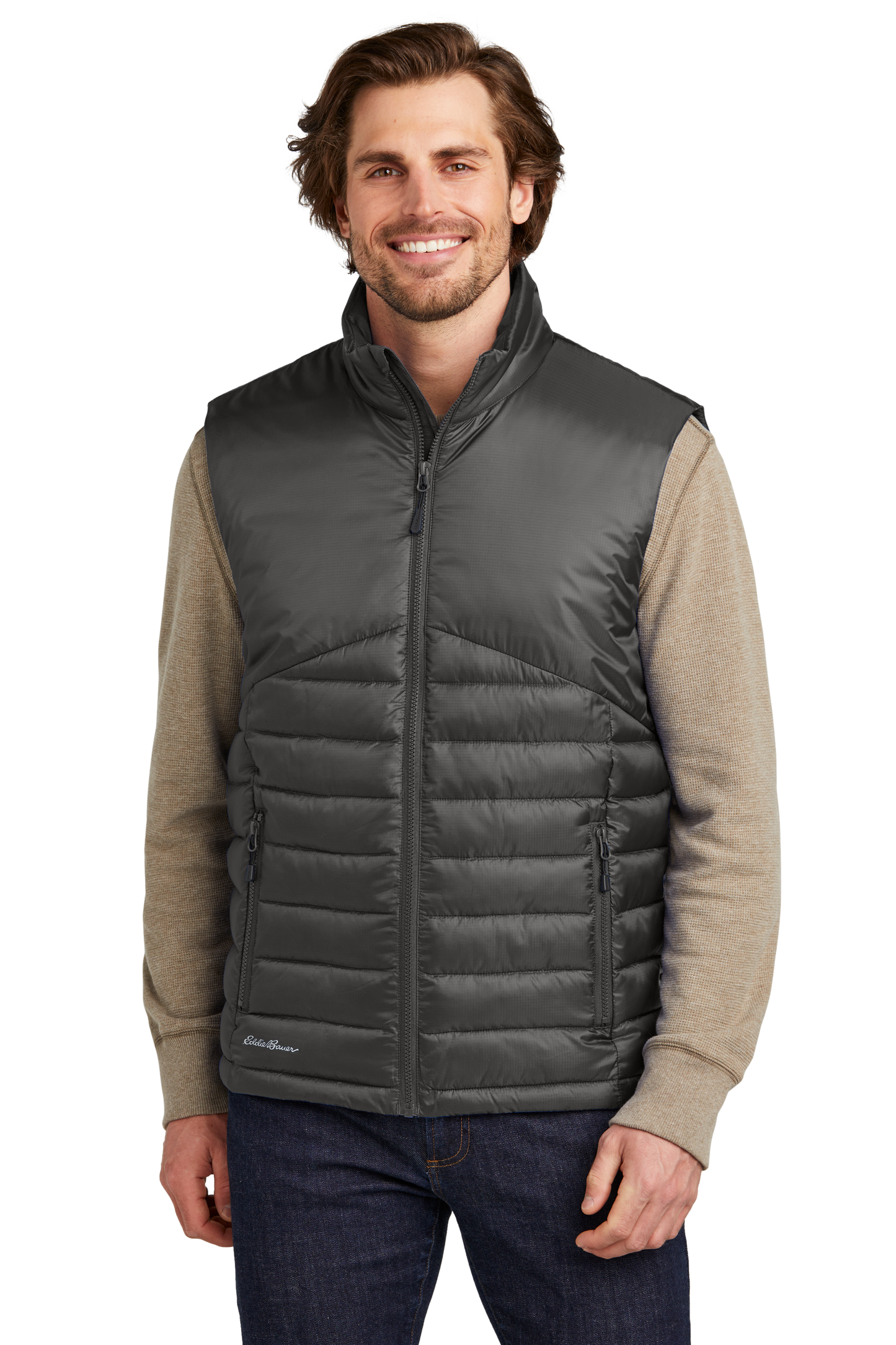 Eddie Bauer ® Quilted Vest - Iron Gate