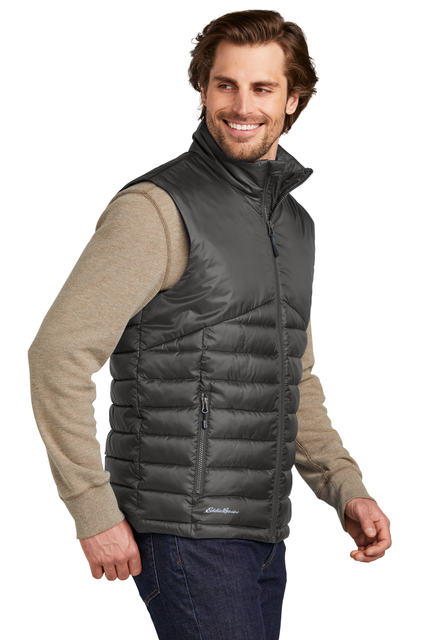 Eddie Bauer ® Quilted Vest - Iron Gate