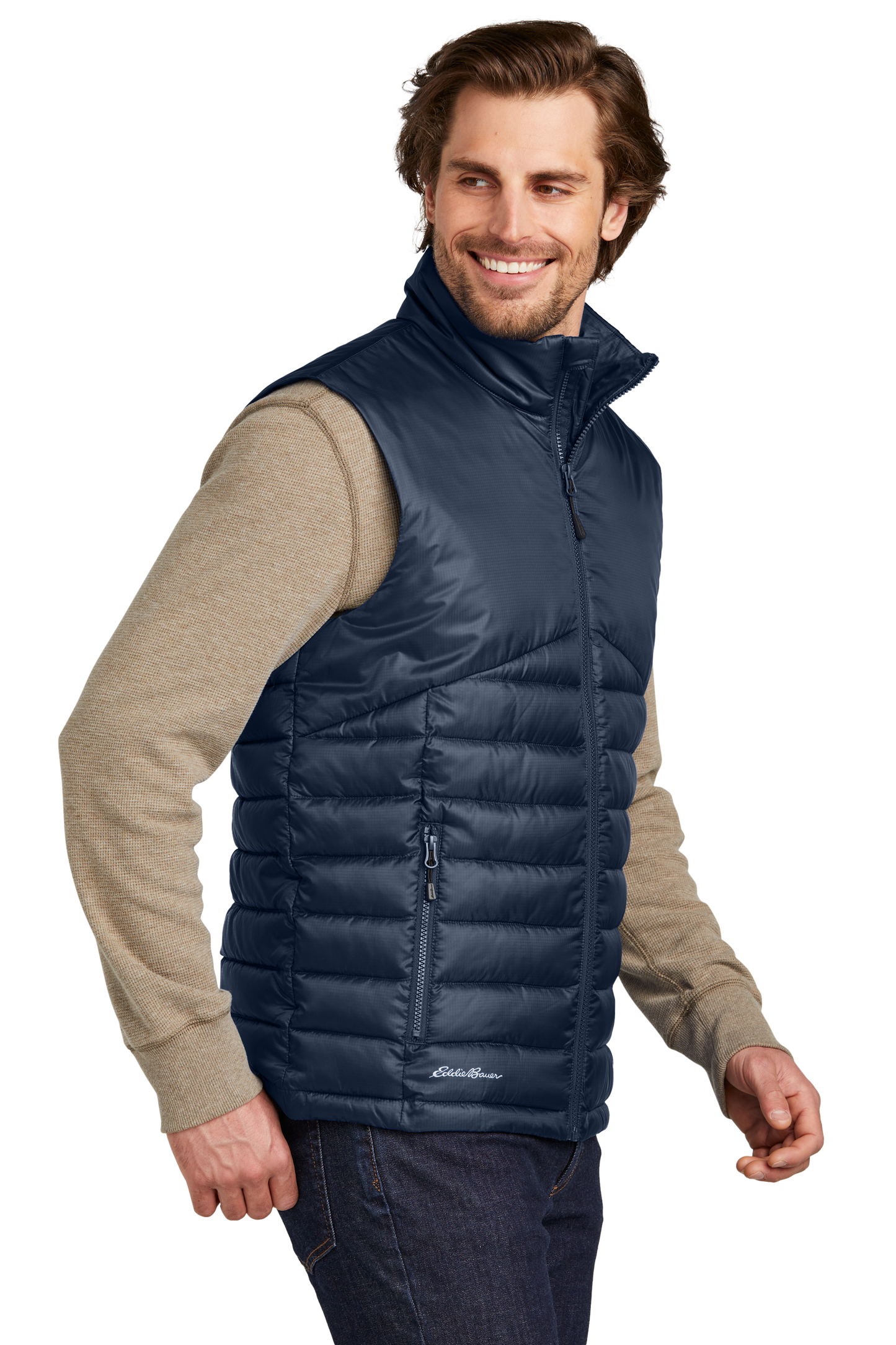 Eddie Bauer ® Quilted Vest - River Blue Navy