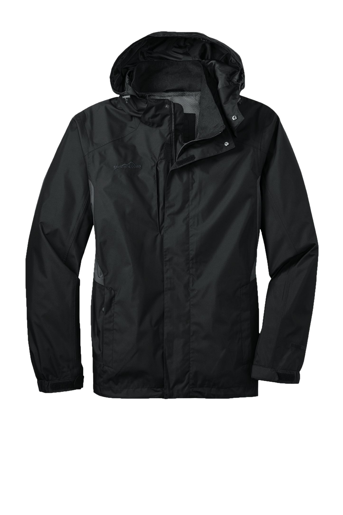 Eddie Bauer® - Rain Jacket - Black / Steel Grey