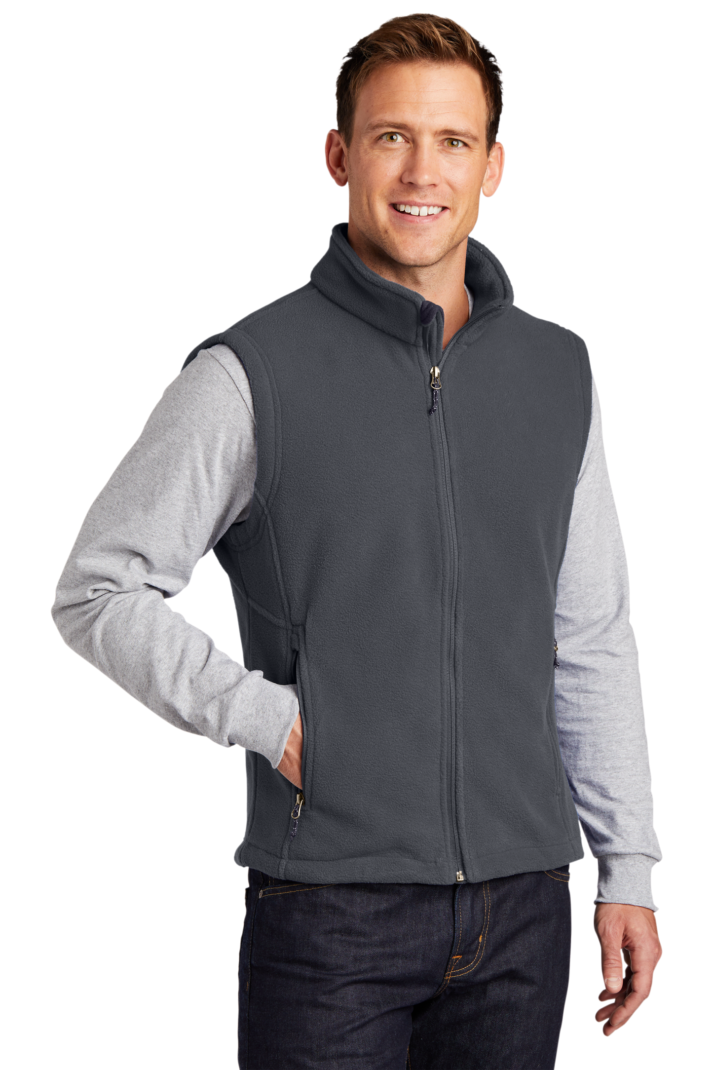 Port Authority® Value Fleece Vest - Iron Grey