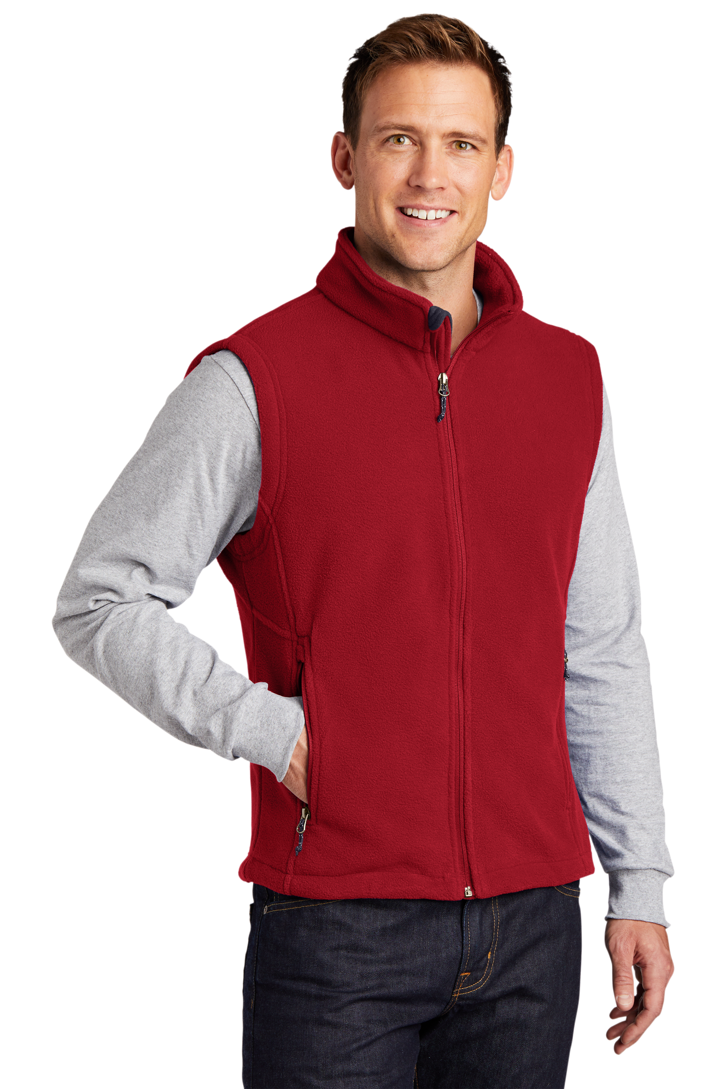 Port Authority® Value Fleece Vest - True Red