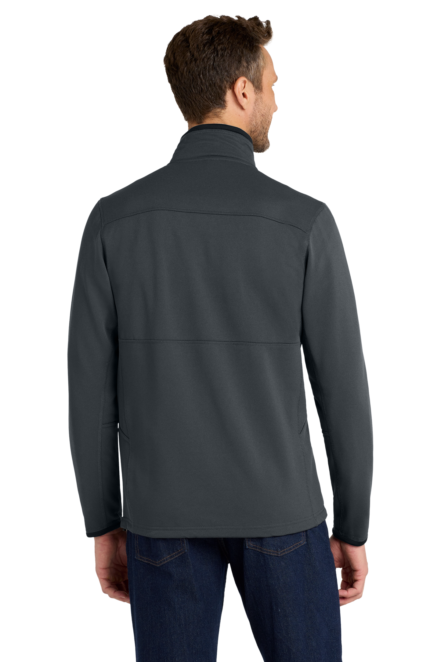 Port Authority® Pique Fleece Jacket - Graphite