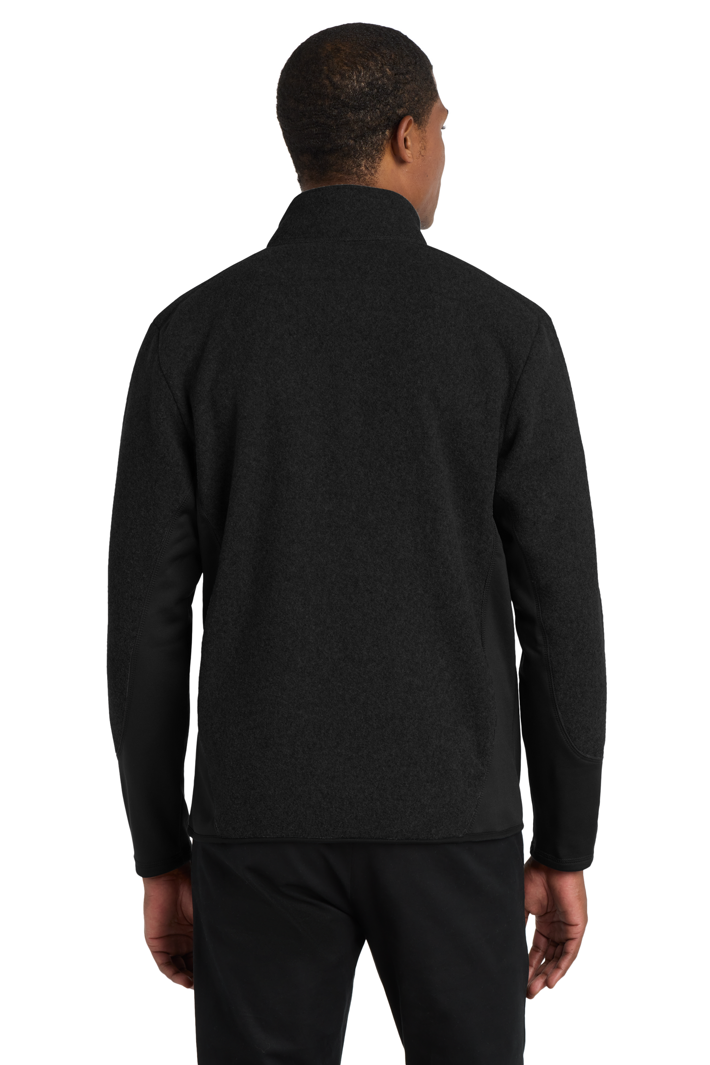 Port Authority® R-Tek® Pro Fleece Full-Zip Jacket - Black/Black