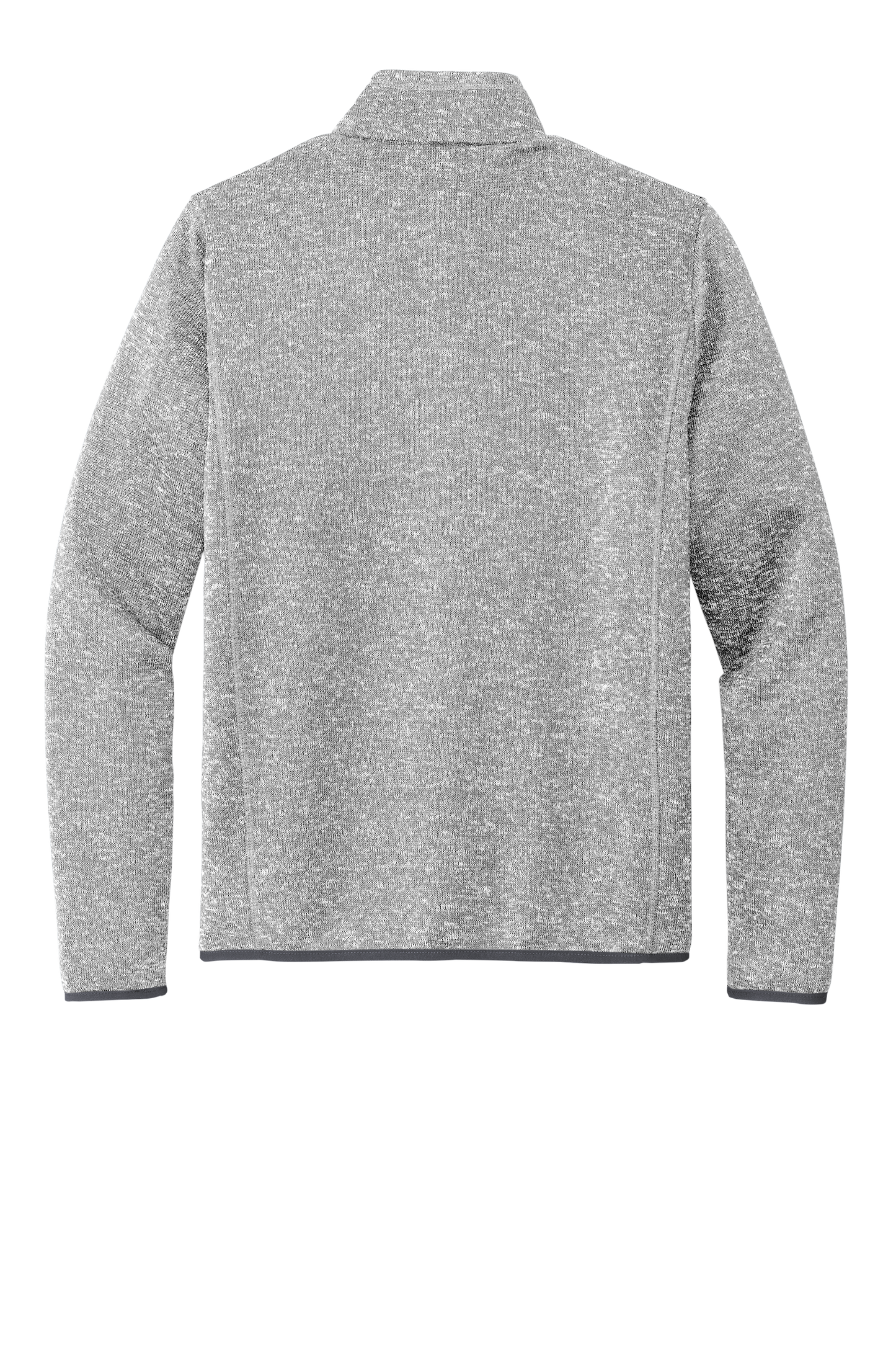 Port Authority® Sweater Fleece Jacket - Grey Heather