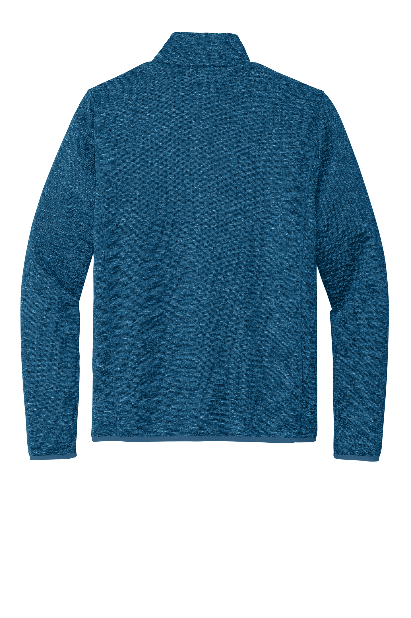 Port Authority® Sweater Fleece Jacket - Medium Blue Heather