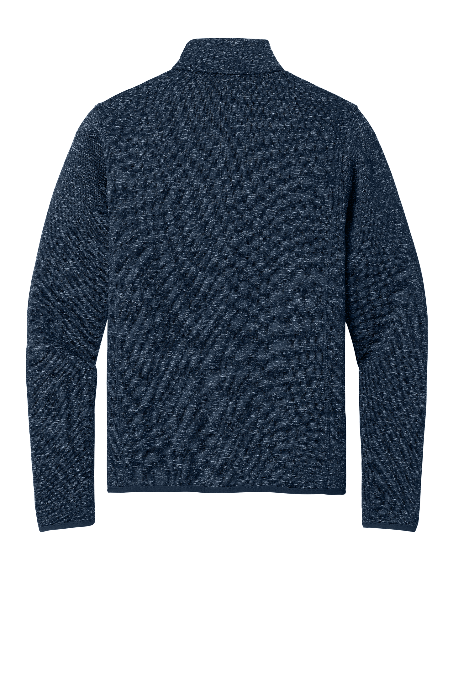 Port Authority® Sweater Fleece Jacket - River Blue Navy Heather