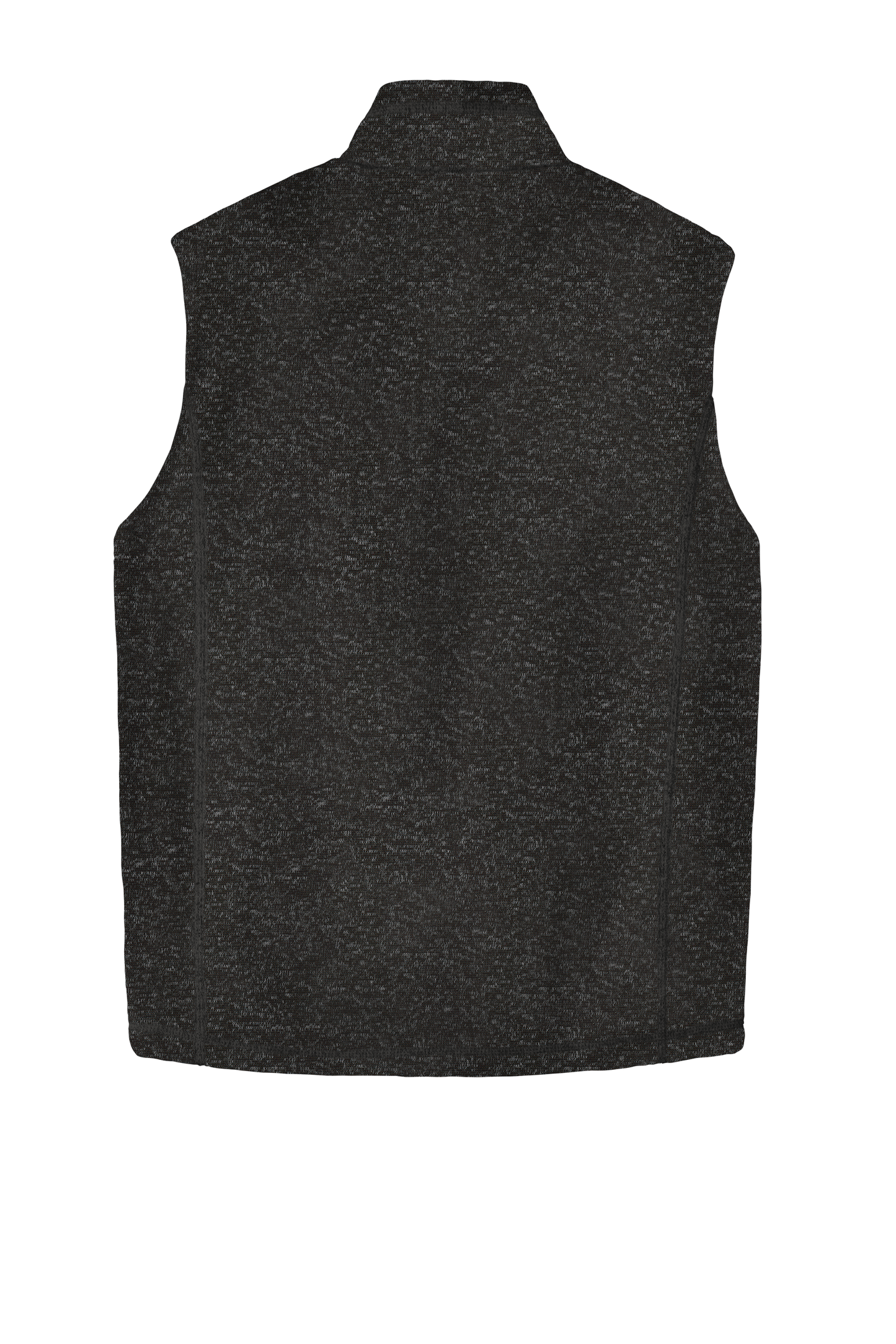 Port Authority ® Sweater Fleece Vest - Black Heather