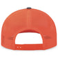 Pacific Headwear Trucker Snapback Cap - Graphite/Neon Orange/Graphite