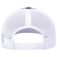 Pacific Headwear Trucker Snapback Cap - Graphite/White/Graphite