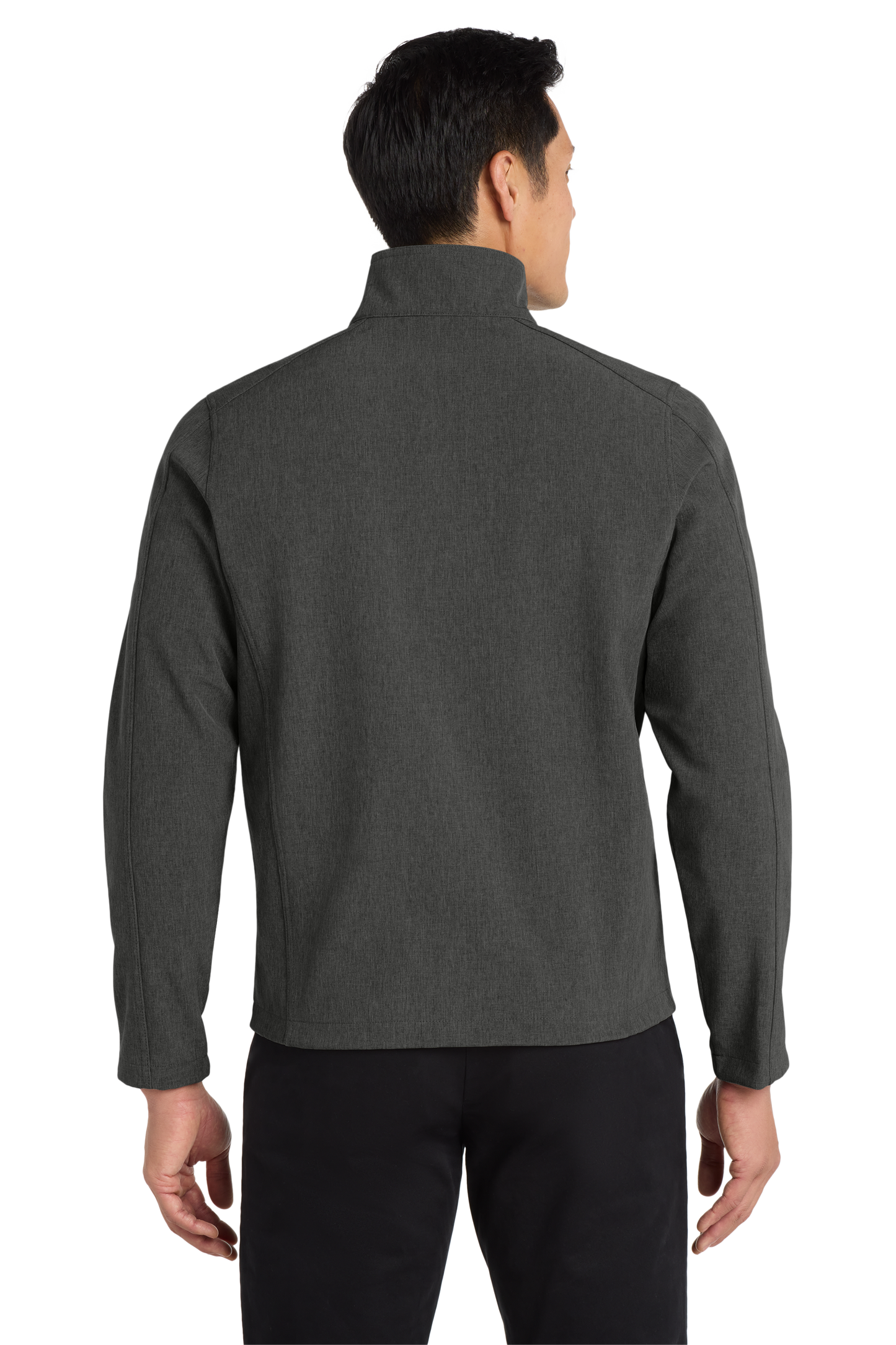 Port Authority® Core Soft Shell Jacket - Black Charcoal Heather