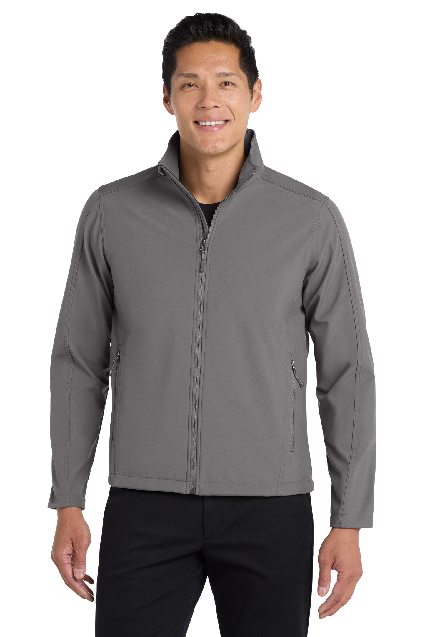 Port Authority® Core Soft Shell Jacket - Deep Smoke