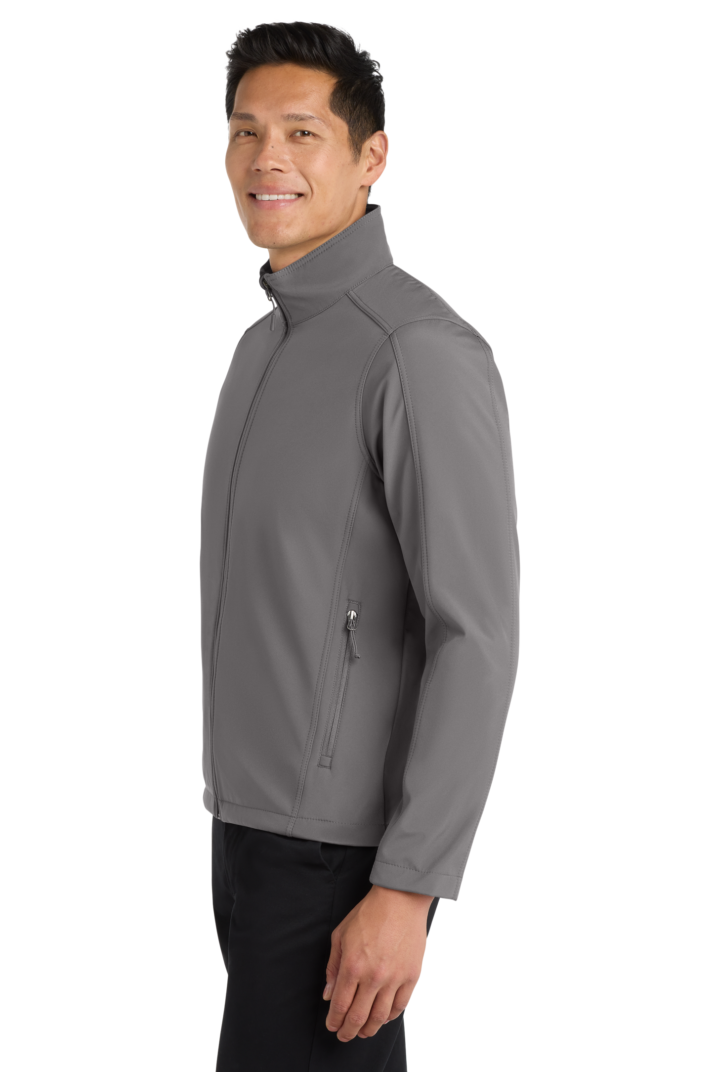 Port Authority® Core Soft Shell Jacket - Deep Smoke