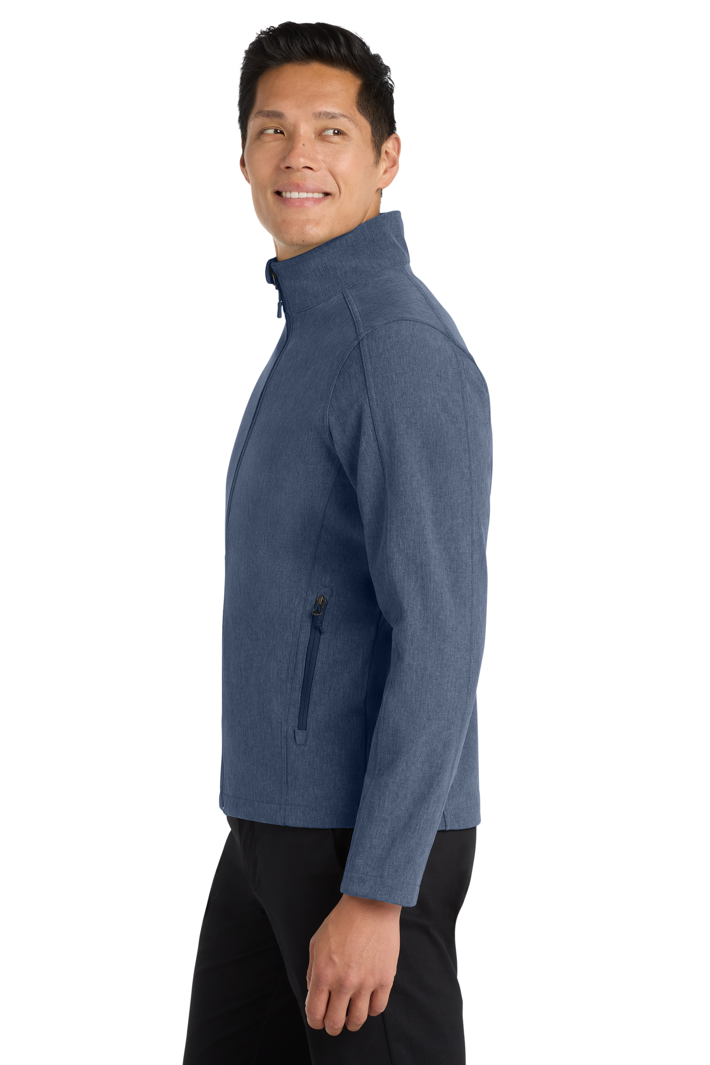 Port Authority® Core Soft Shell Jacket - Navy Heather