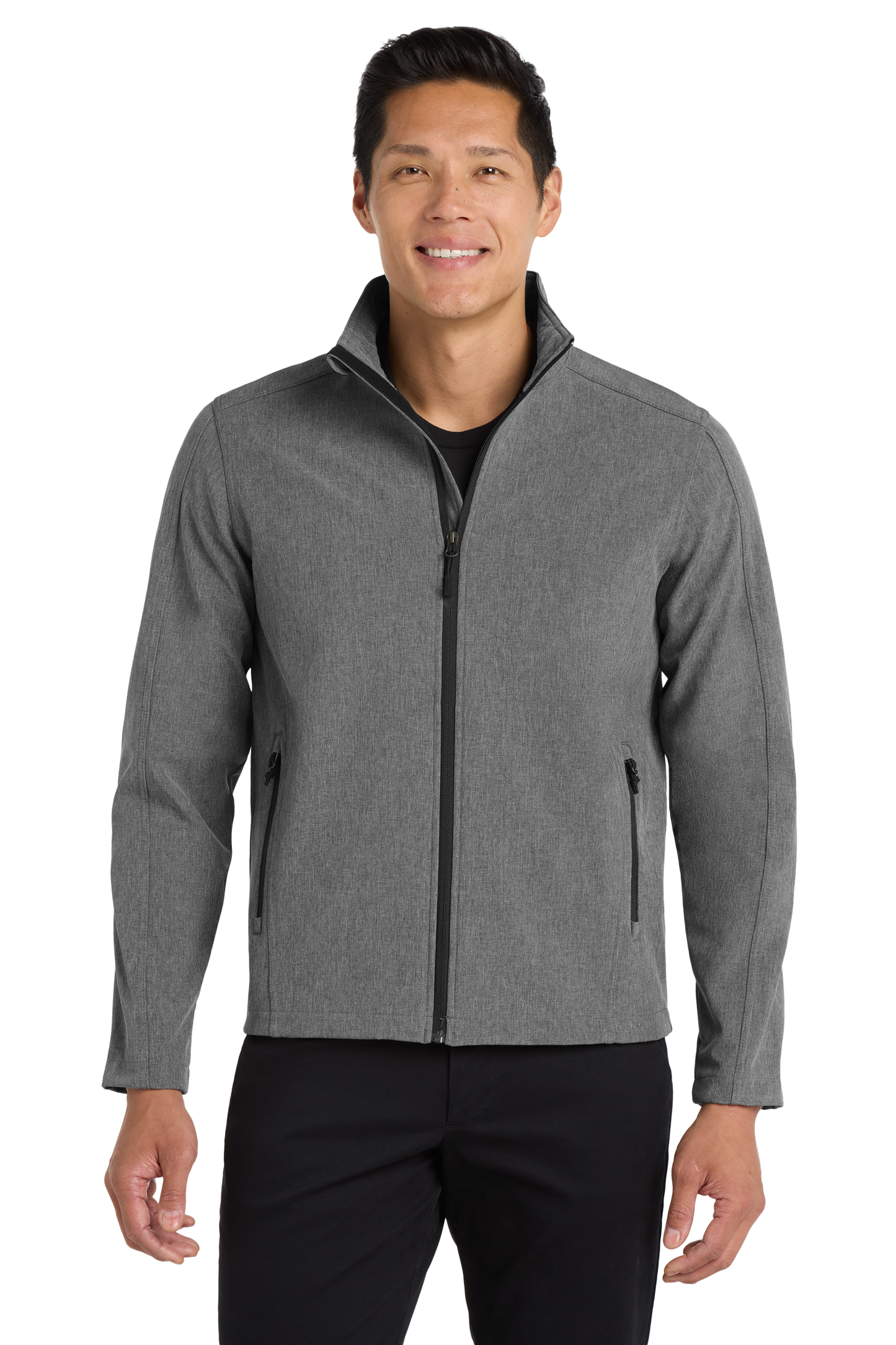 Port Authority® Core Soft Shell Jacket - Pearl Grey Heather