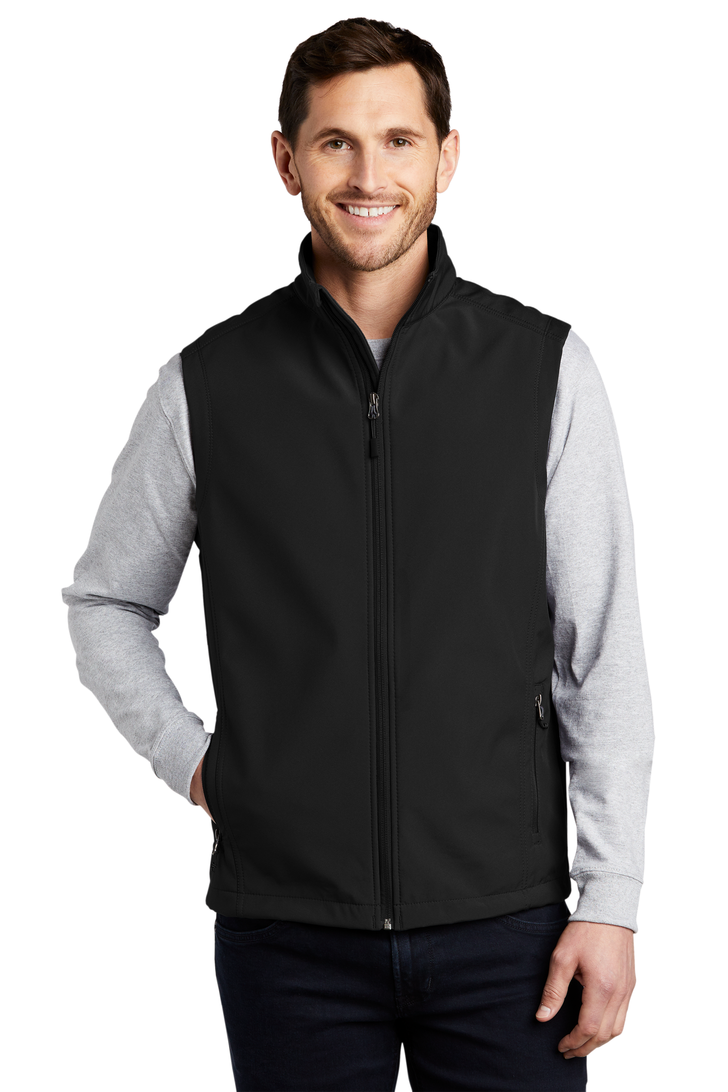 Port Authority® Core Soft Shell Vest - Black