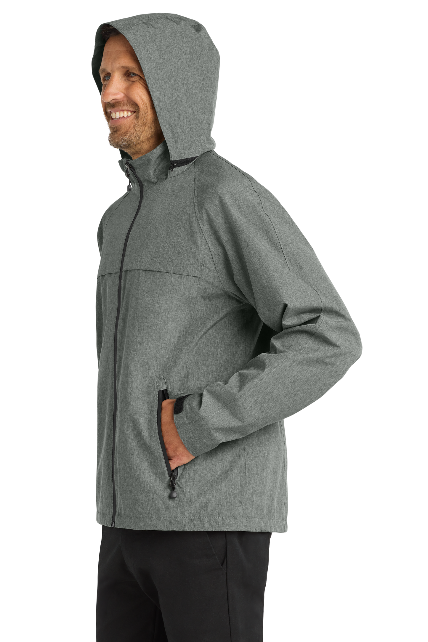 Port Authority® Torrent Waterproof Jacket - Dark Grey Heather