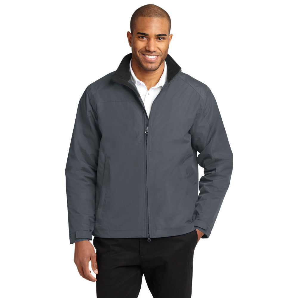 Port Authority® Challenger™ II Jacket - Steel Grey / True Black