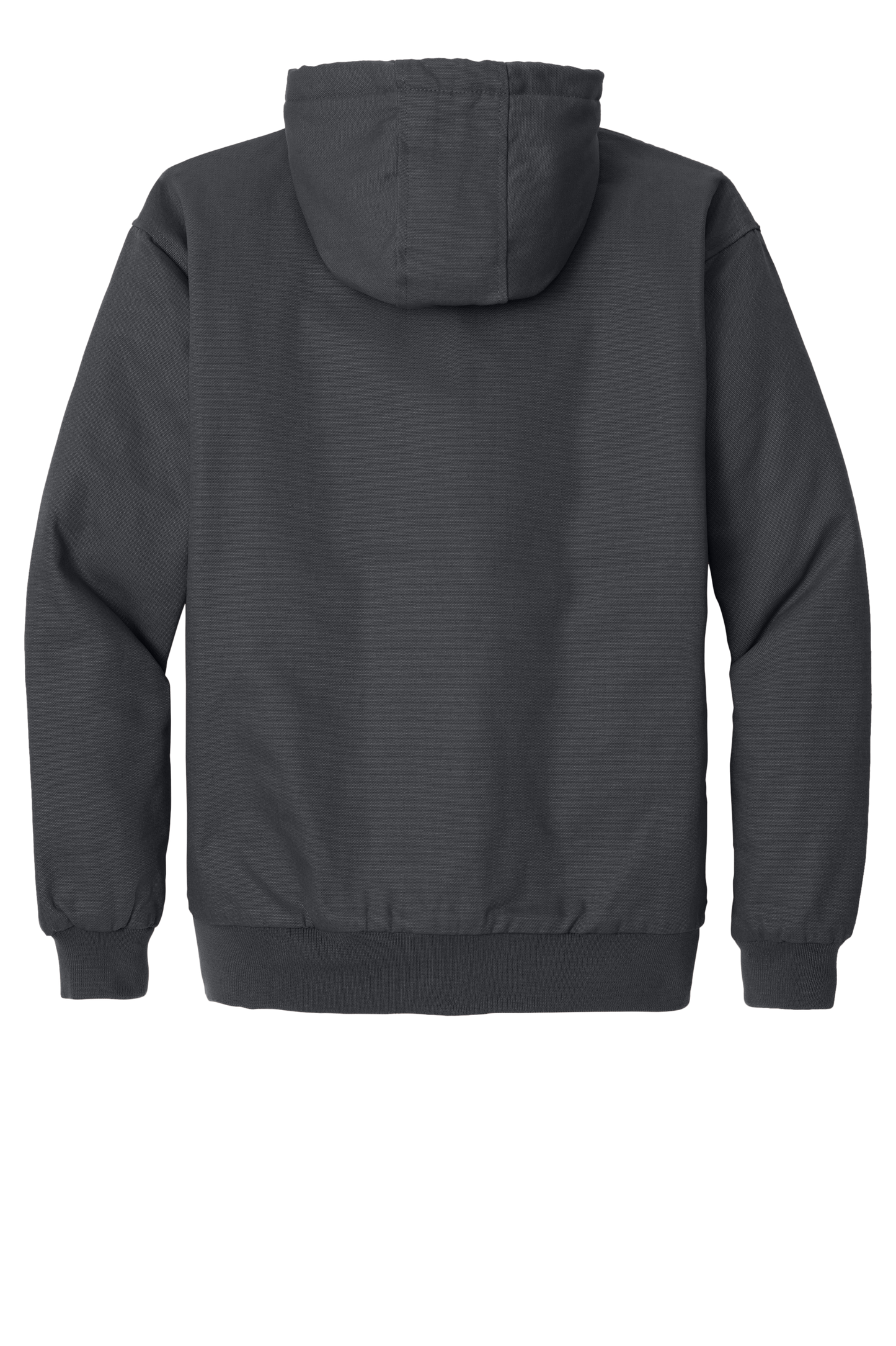 CornerStone® - Duck Cloth Hooded Work Jacket - Charcoal