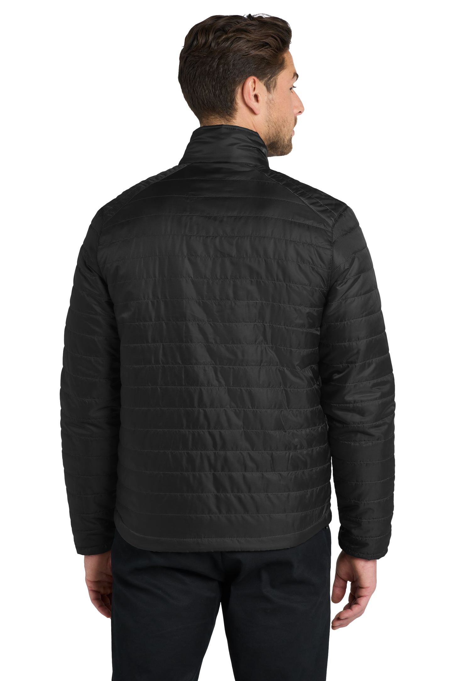 Port Authority® Packable Puffy Jacket - Deep Black