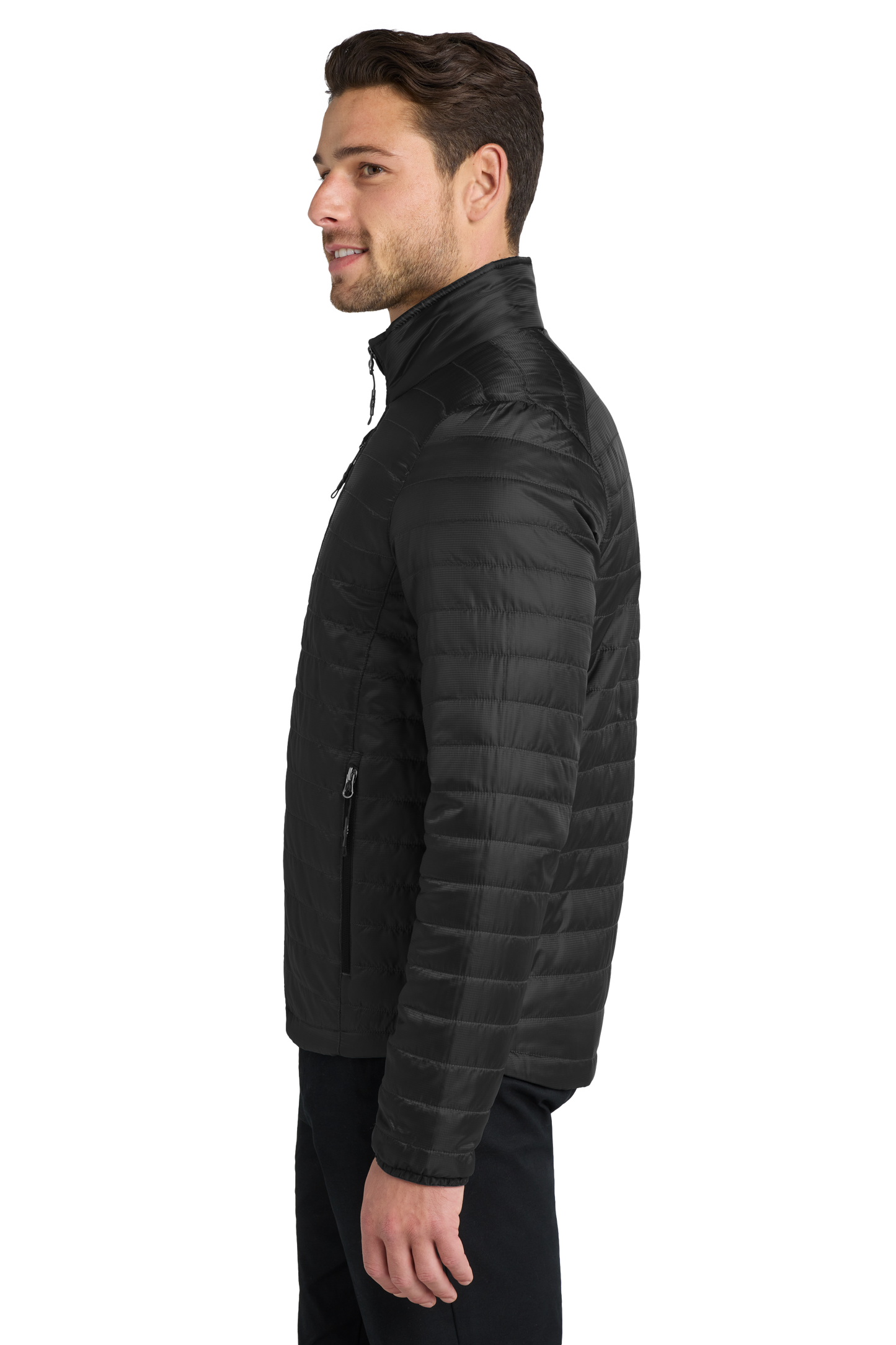 Port Authority® Packable Puffy Jacket - Deep Black