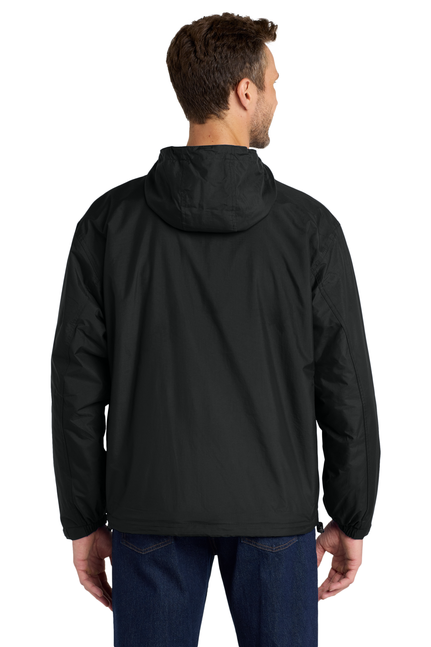 Port Authority® Team Jacket - Black / Light Oxford