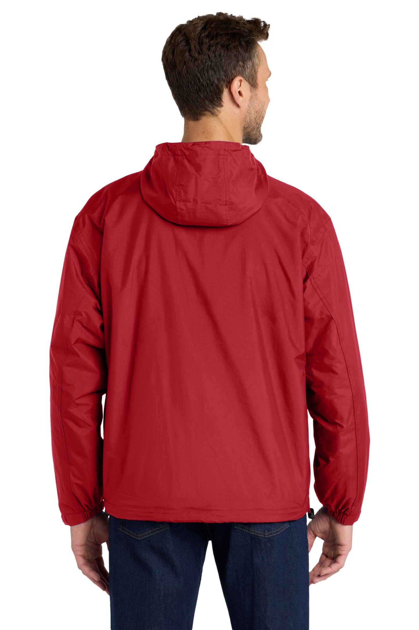 Port Authority® Team Jacket - Red / Light Oxford