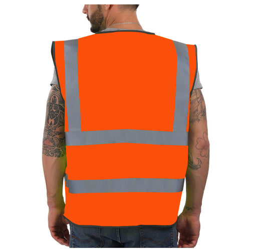 Dib Safety Reflective Vest - Orange