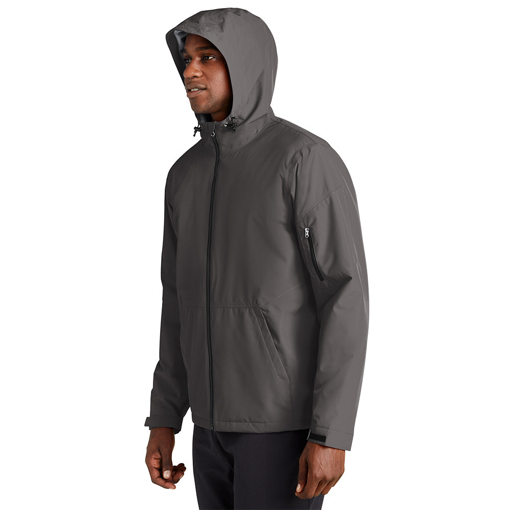 Sport-Tek® Waterproof Insulated Jacket - Graphite