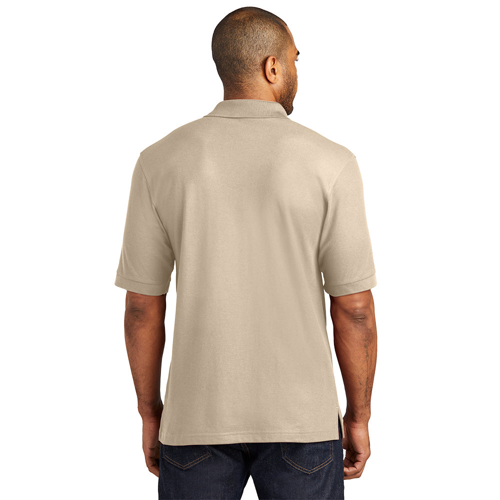 Port Authority® Silk Touch™ Polo with Pocket - Stone