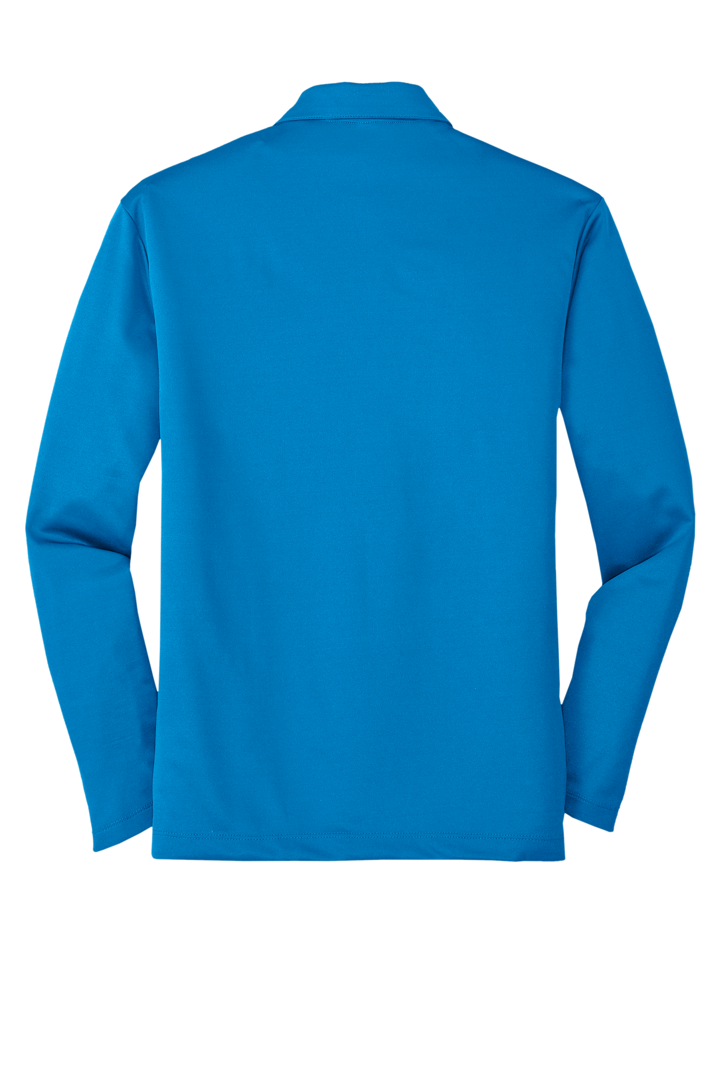 Port Authority® Silk Touch™ Performance Long Sleeve Polo - Brilliant Blue