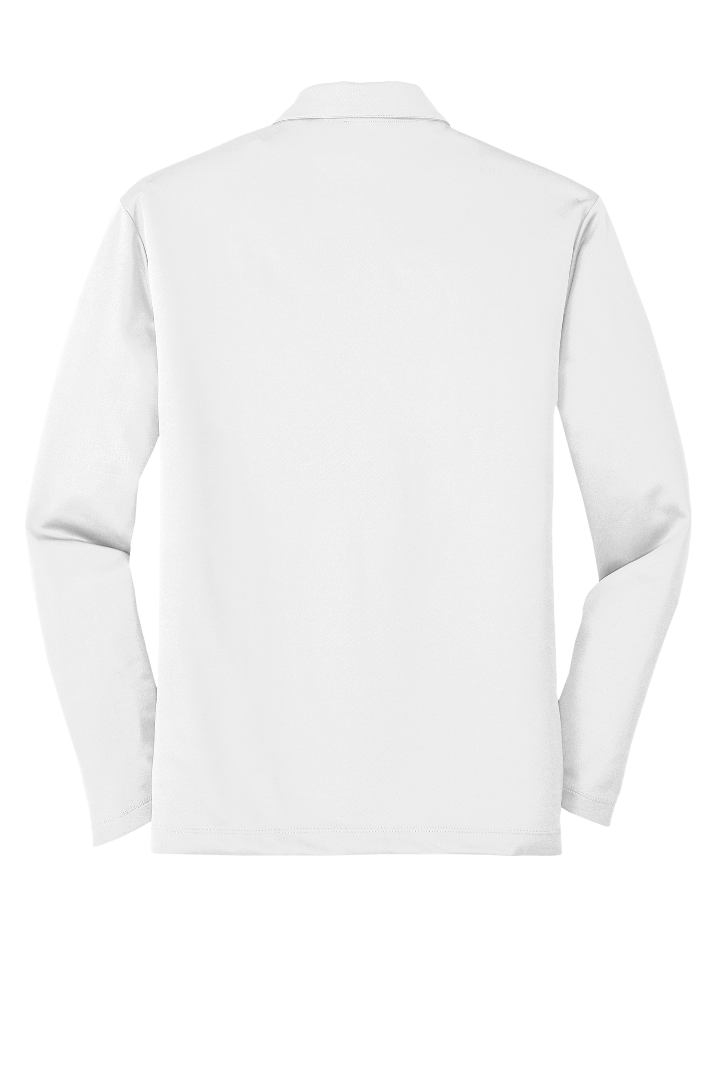 Port Authority® Silk Touch™ Performance Long Sleeve Polo - White