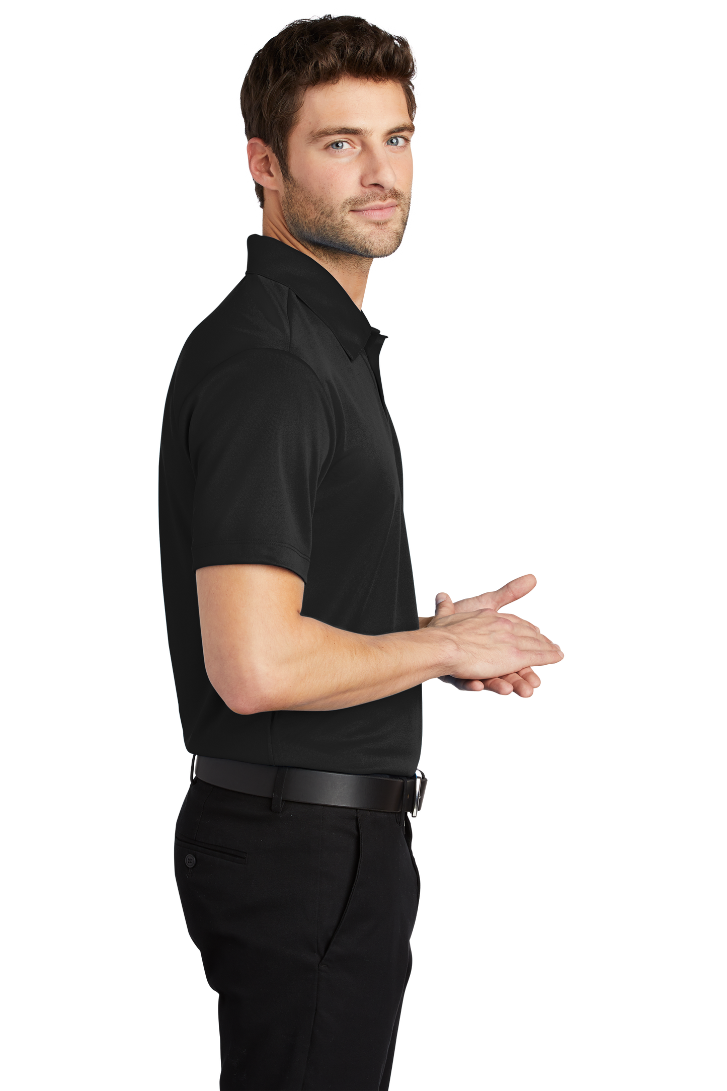 Port Authority® Silk Touch™ Performance Polo - Black